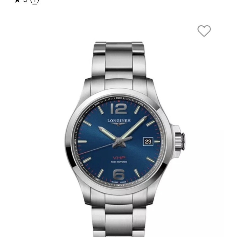 Longines Conquest V.H.P. Blue Men's Watch - L3.716.4